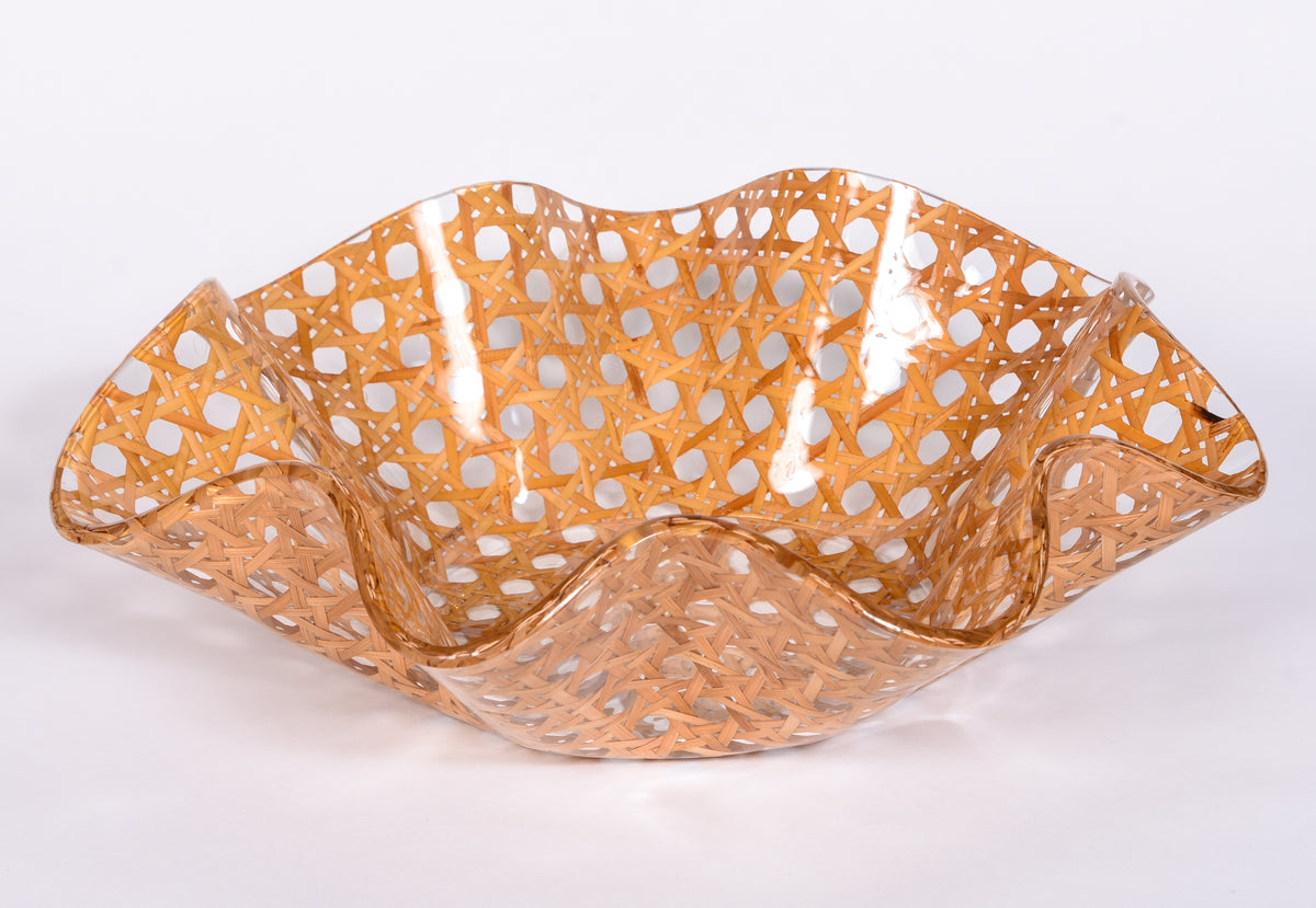 Rattan Serving Bowls